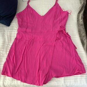 Superdown Karen Wrap Romper
